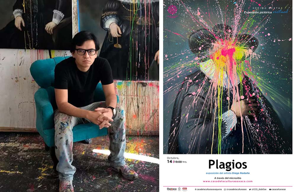 “Plagios” de Diego Rodarte, décimo sexta exposición virtual de CCO