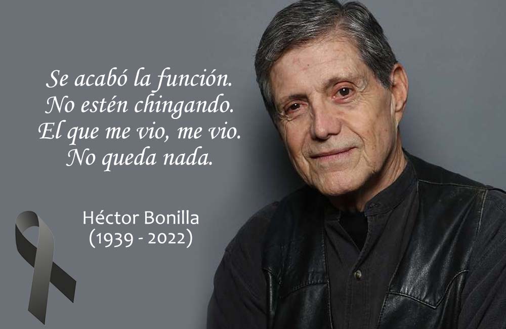 Fallece Héctor Bonilla a sus 83 años tras lucha contra el cáncer