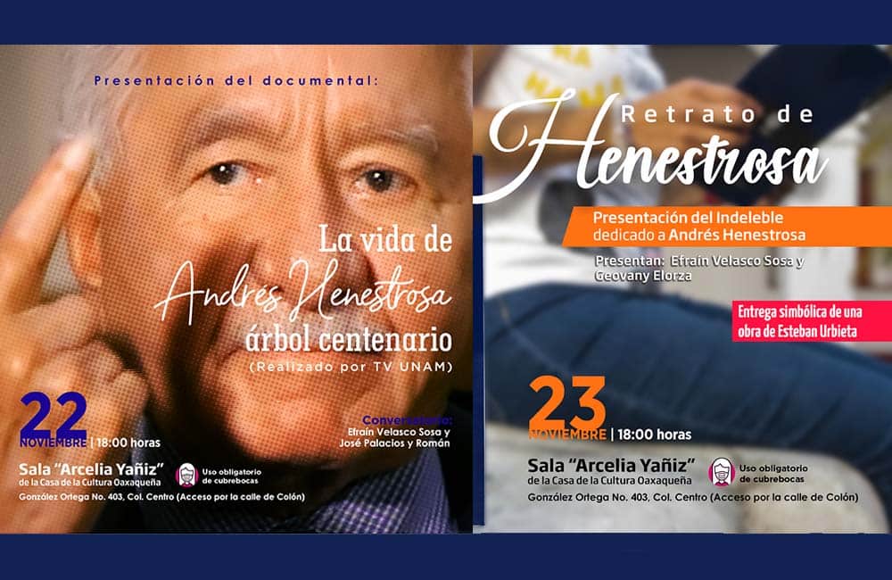 Recordará CCO la vida y obra del oaxaqueño Andrés Henestrosa