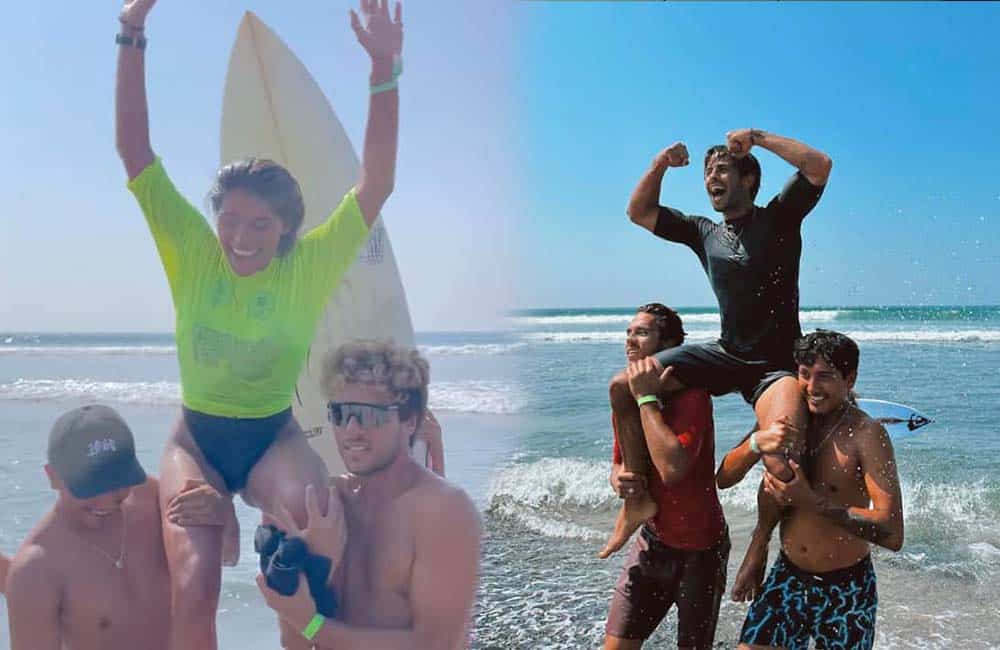 Surfistas oaxaqueños brillan en Ixtapa durante los Campeonatos Nacionales