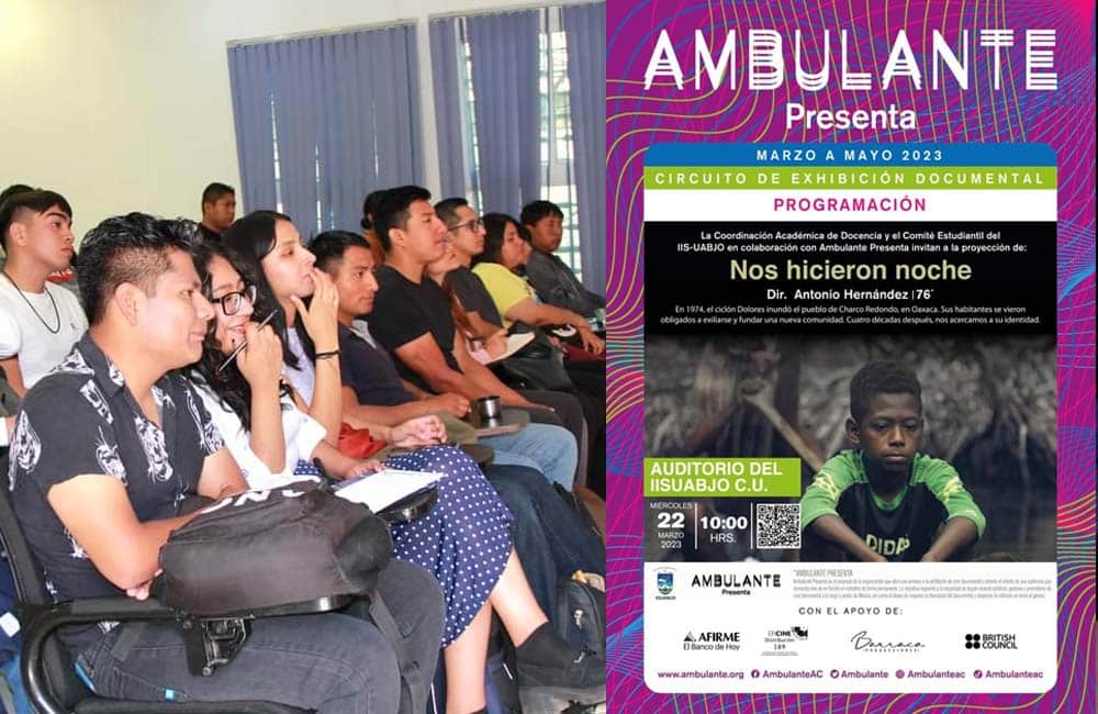 Inicia proyección de documentales de “Ambulante Presenta” en la UABJO