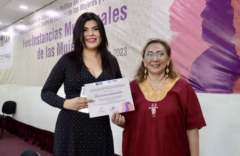 Denuncia Cony Rueda desvío de recursos en las Instancias Municipales de las Mujeres