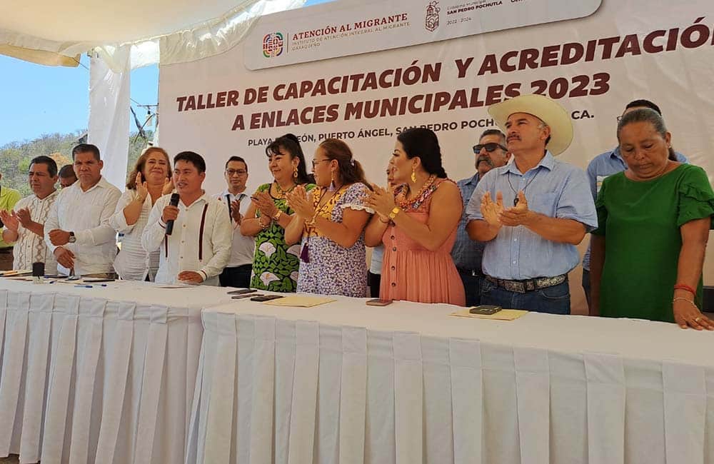 Firma IAIMO convenio con municipios con altos índices de migración