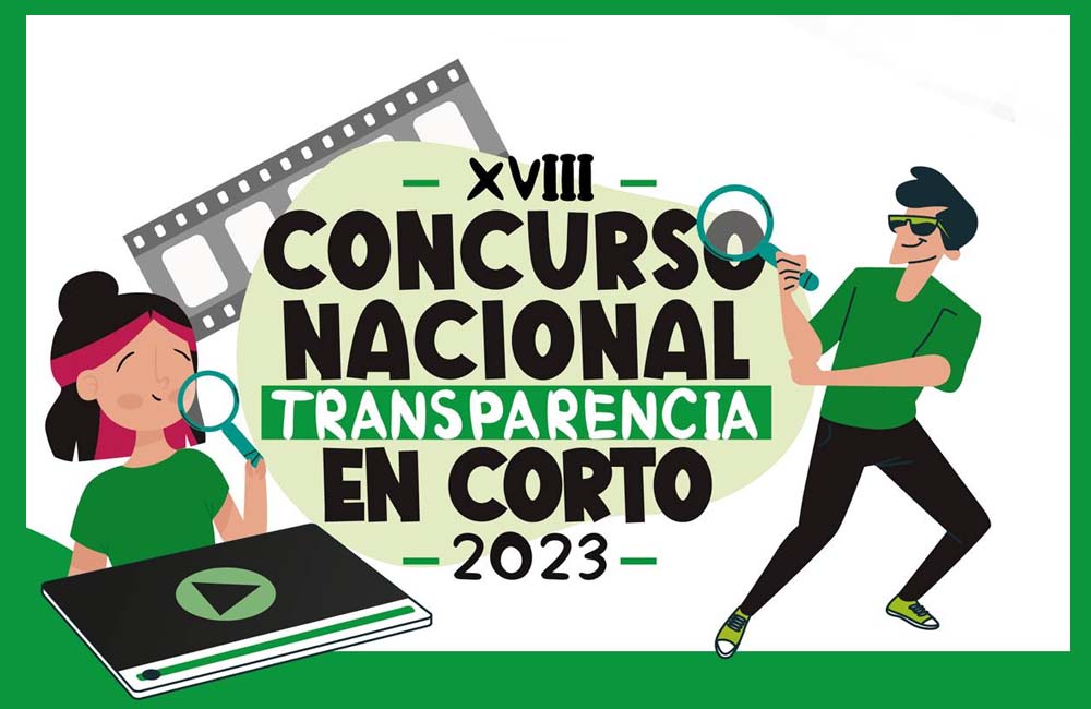 Invitan a participar en XVII Concurso Nacional Transparencia en Corto 2023