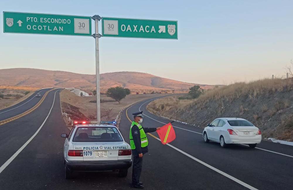 Intensifica Policía Vial de Oaxaca, acciones para salvaguardar a la sociedad