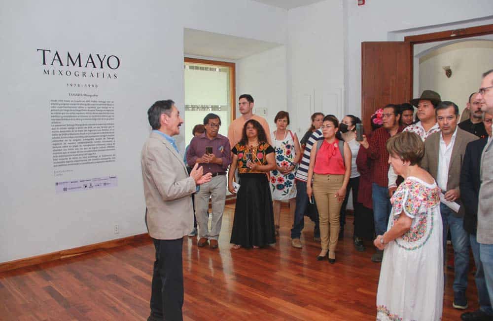 Inauguran exposición “TAMAYO: Mixografías” en el Museo de los Pintores Oaxaqueños