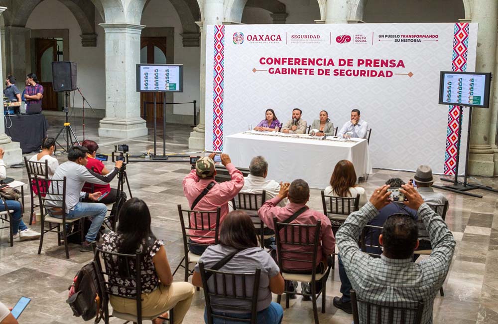Oaxaca sigue posicionado como el séptimo estado más seguro del país
