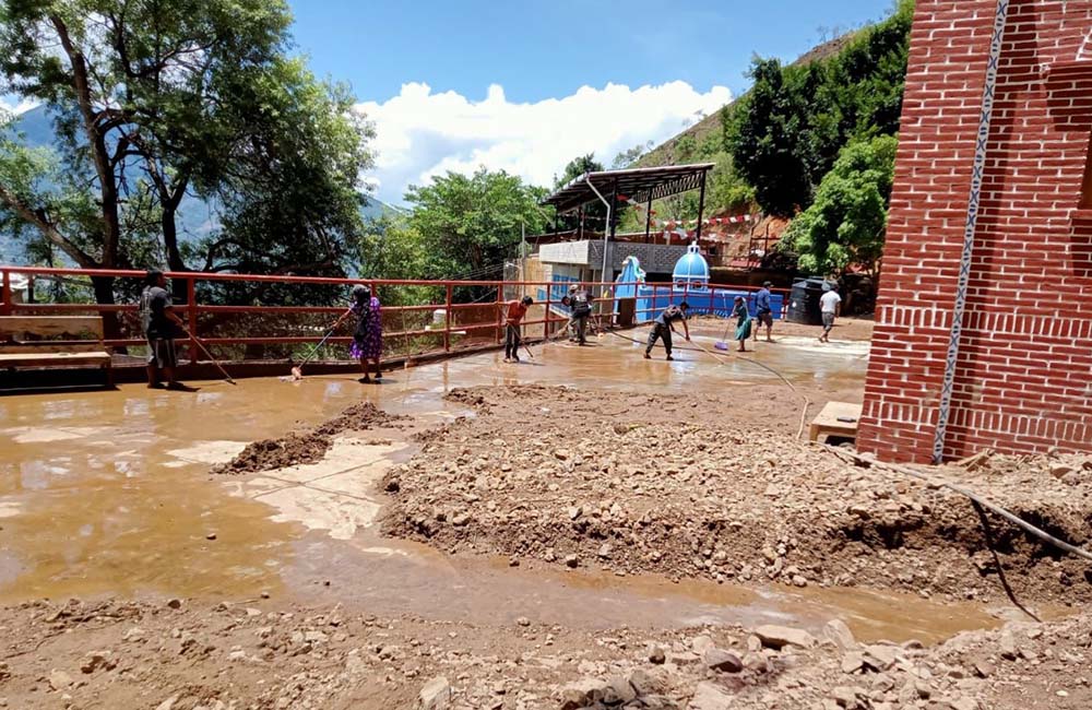 Protección Civil atiende y evalúa afectaciones en Santa Cruz Zenzontepec