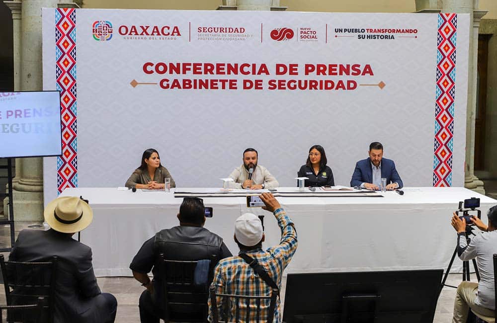 Mejora Oaxaca en seguridad, se ubica como el séptimo estado más seguro del país