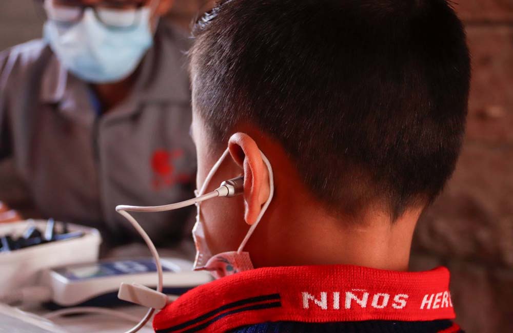 Más de 200 infantes son beneficiados con Tamiz Auditivo en Xoxocotlán