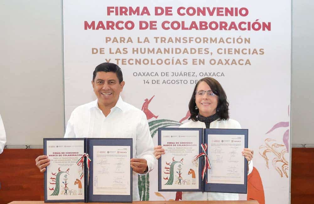 Refrenda Gobierno de Oaxaca impulso a la Ciencia y la Tecnología