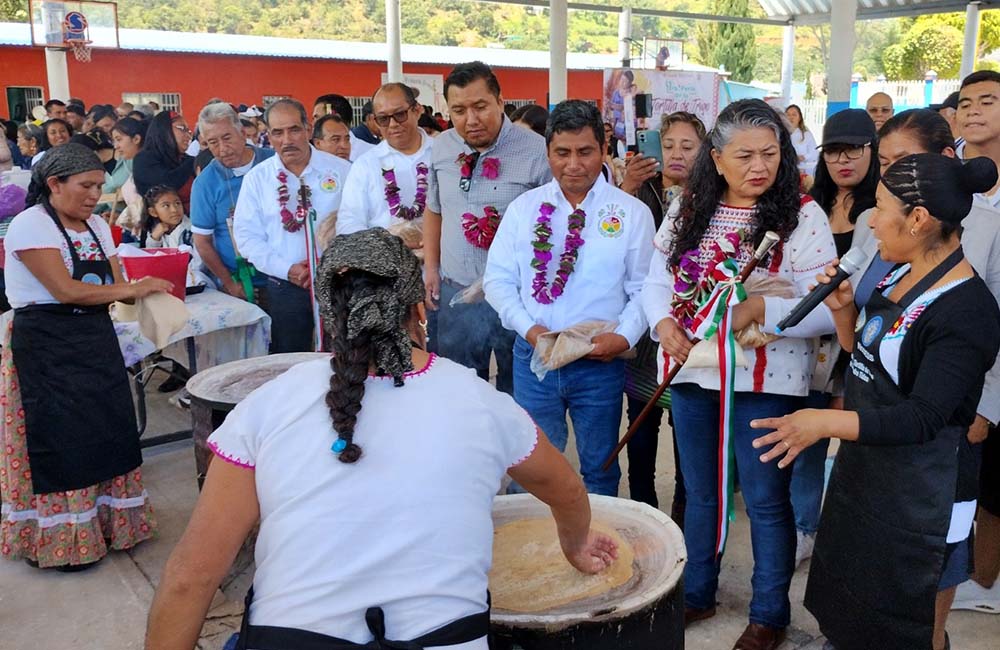 Celebran Primera Feria de la Tortilla de Trigo en San Pedro Tidaá, Nochixtlán