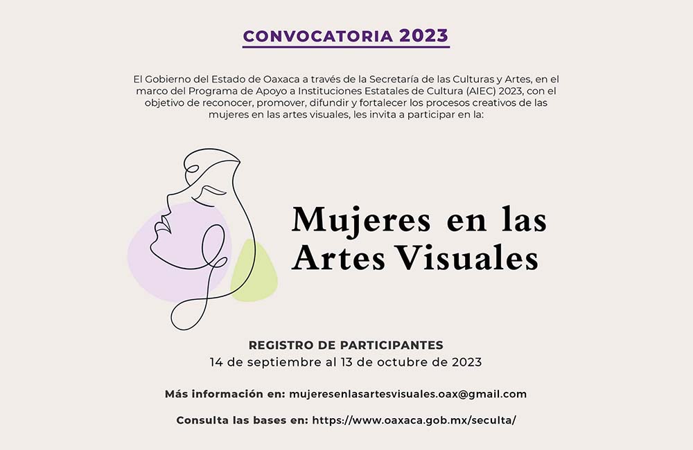 Invita Seculta a participar en la convocatoria Mujeres en las Artes Visuales
