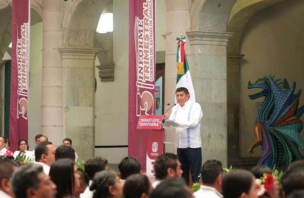 Oaxaca avanza en la ruta correcta del desarrollo, justicia y bienestar: Salomón Jara