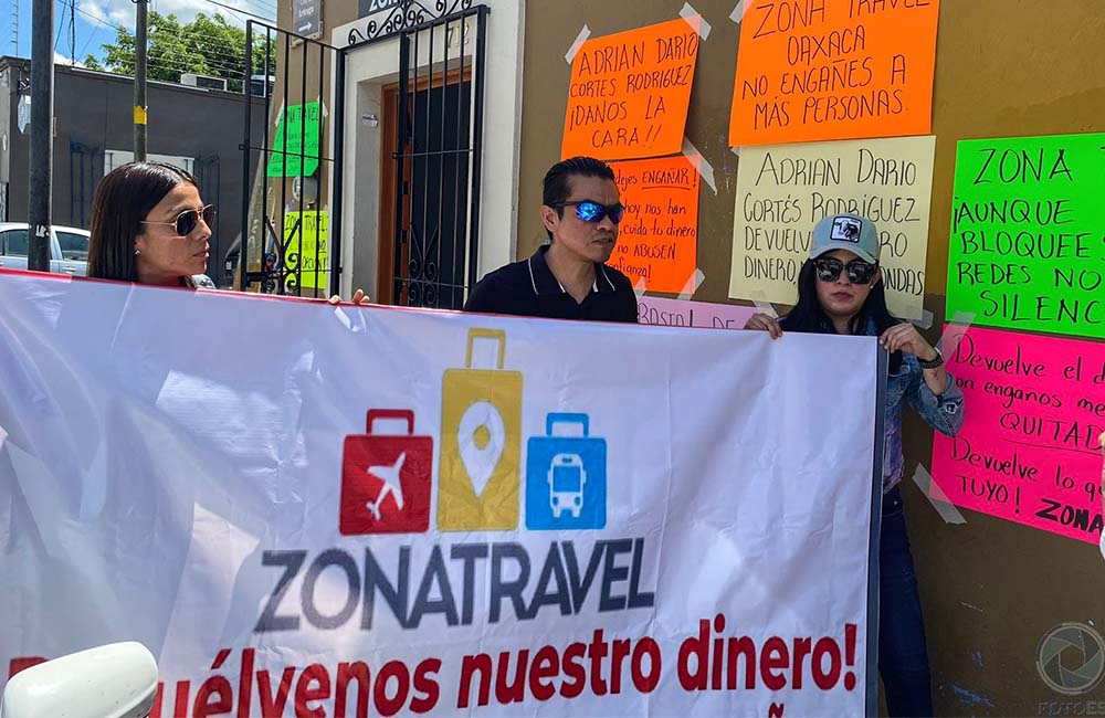 Denuncian engaños y abusos de la agencia de viajes ‘Zona Travel Oaxaca’