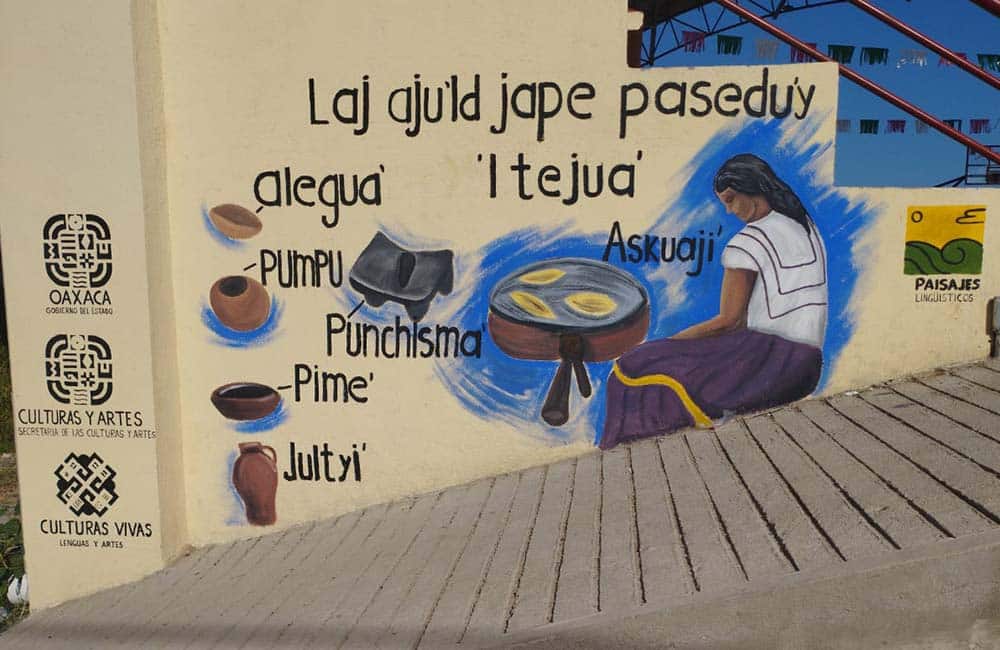 Murales del Paisaje Lingüístico buscan reivindicar las lenguas originarias de Oaxaca