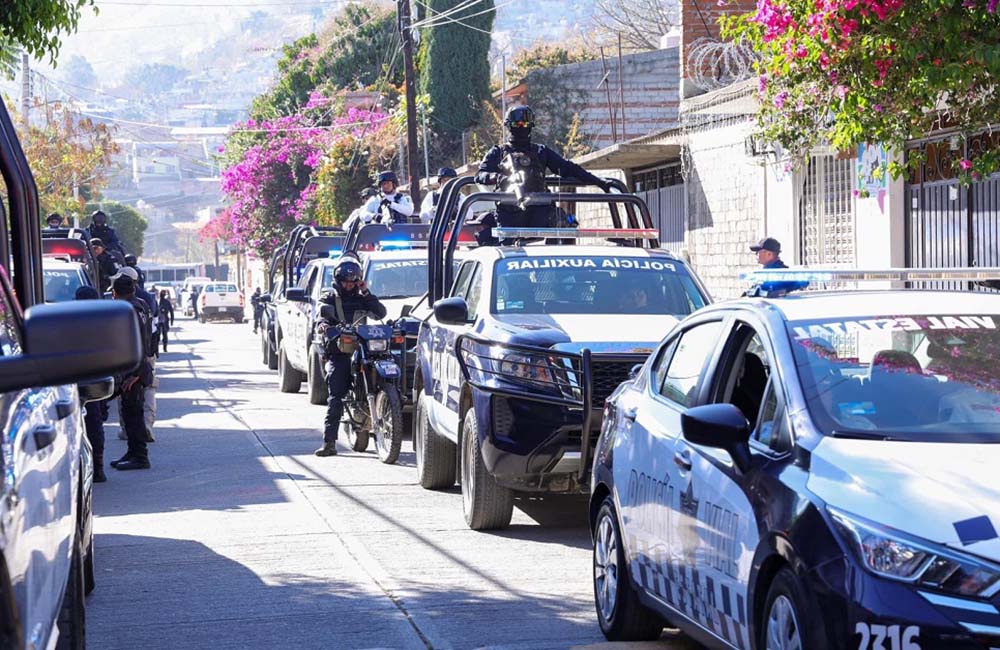En marcha Operativo Oaxaca Segura para la atención integral de la incidencia delictiva
