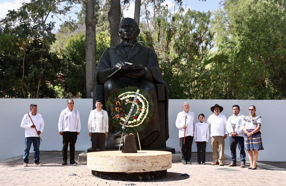 Congruencia y amor al pueblo para honrar la memoria y legado de Benito Juárez