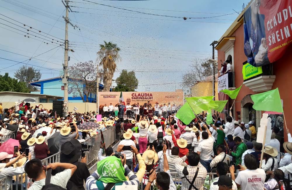 “Oaxaca seguirá siendo prioritario en mi gobierno”, afirma Claudia Sheinbaum