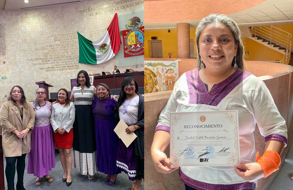 Congreso de Oaxaca otorga reconocimiento a Directora de equidad y género UABJO