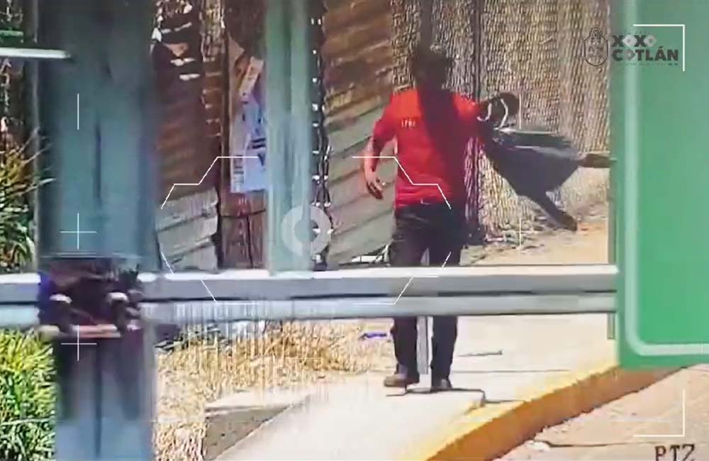 Captura Policía Municipal de Xoxo a asaltante de tiendas de autorservicio