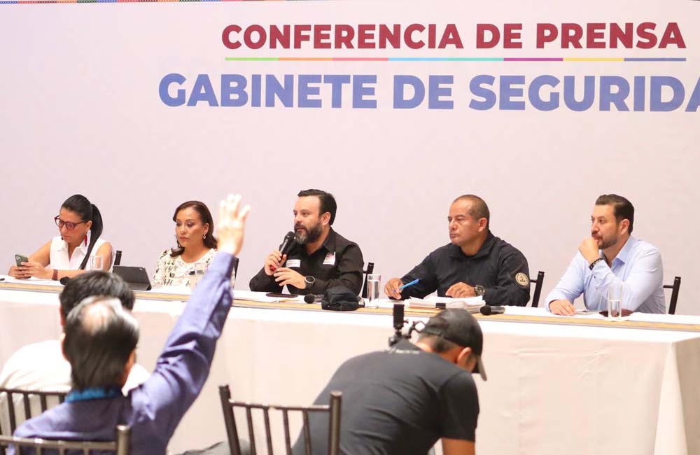 Mantienen acciones coordinadas para garantizar la seguridad en Oaxaca