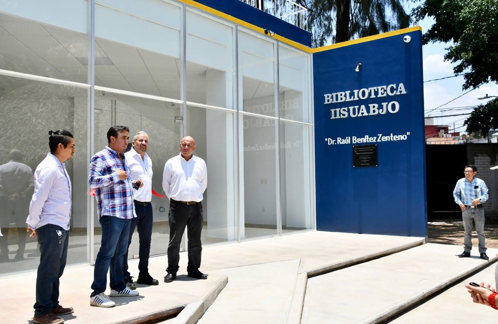 Se inauguró la Biblioteca “Raúl Benítez Zenteno” del IISUABJO