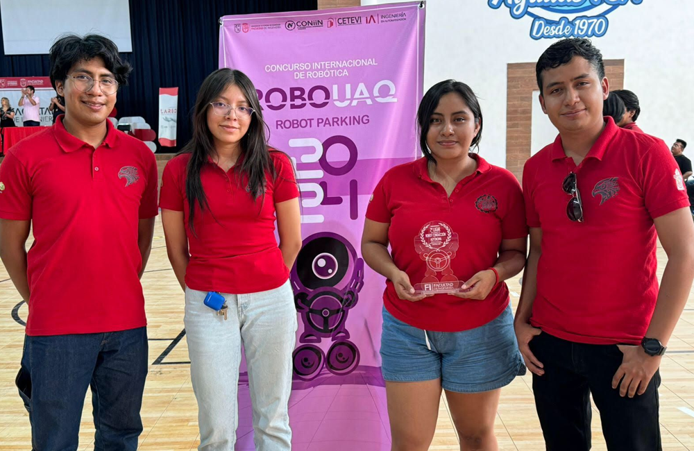 Destacan estudiantes oaxaqueños en Concurso Internacional de Robótica