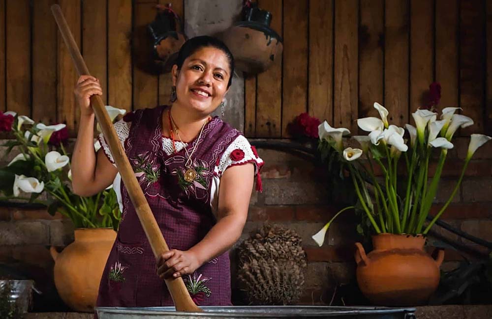 Catalina Lucas, la cocinera tradicional de Tlacolula que ama lo que hace