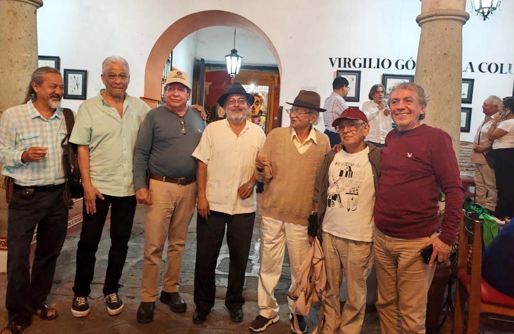 Rinden homenaje al pintor oaxaqueño Virgilio Gómez con exposición de su obra