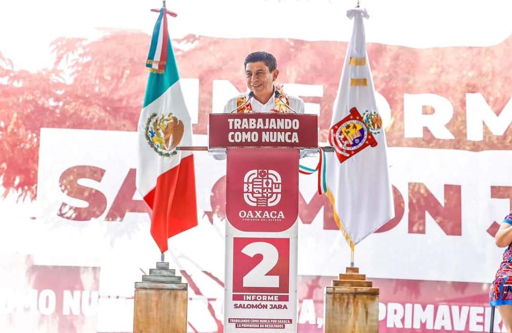 Se cumplen dos años de transformación en Oaxaca: Salomón Jara