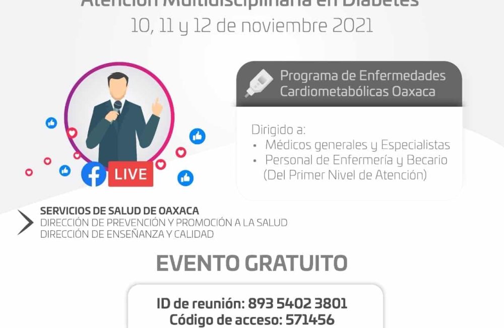 10 de noviembre de 2021.-El congreso es un evento gratuito, que se realizará a través de la plataforma zoom