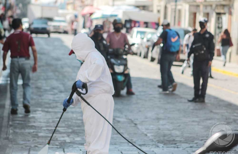 COVID-Oaxaca-sanitización