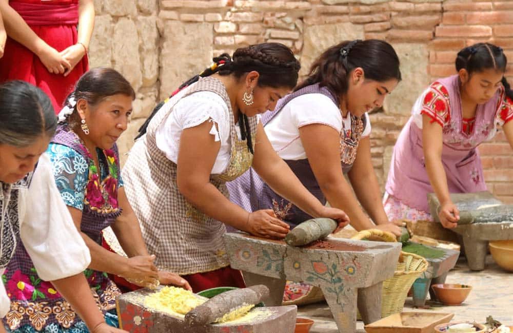 Cocineras tradicionales Valles Centrales Oaxaca