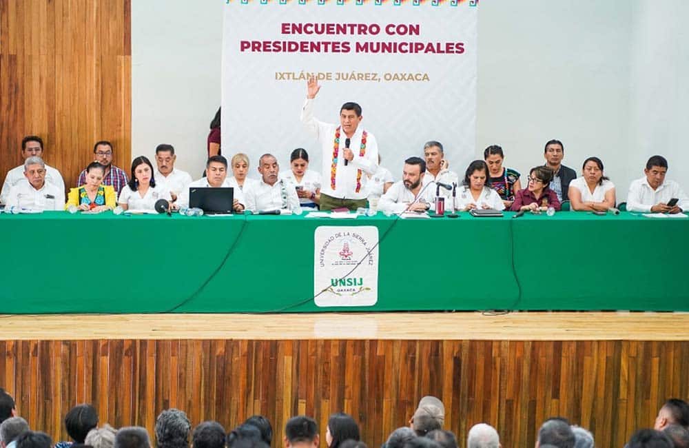 Encuentro con Presidentes Municipales Oaxaca