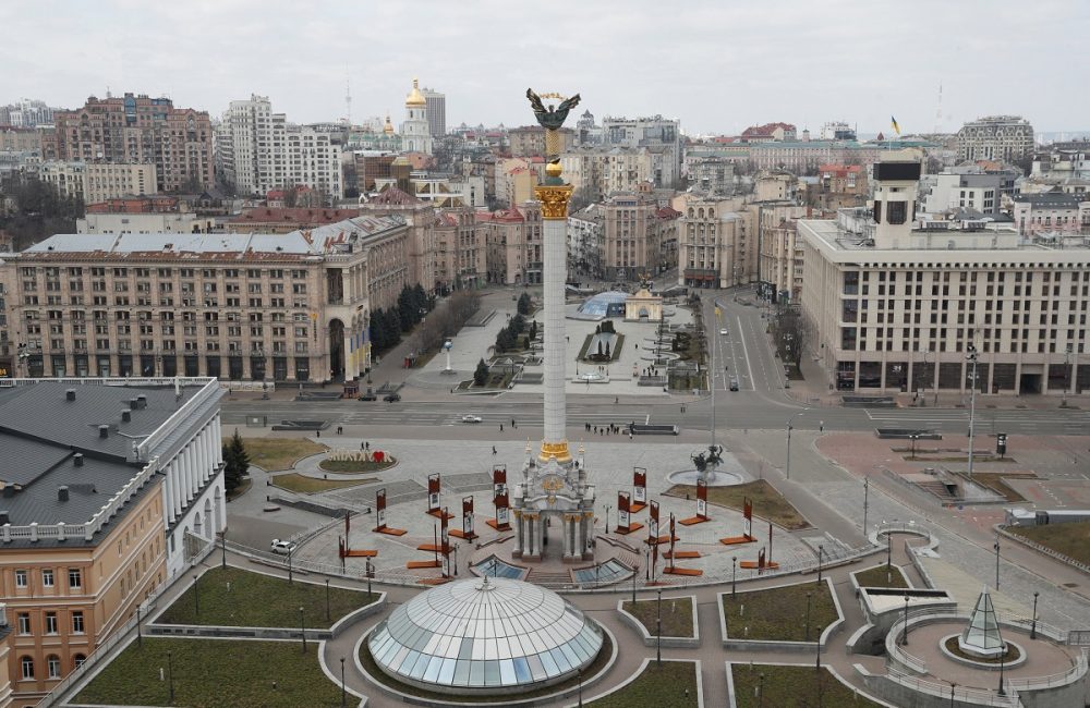 Kiev Ucrania Toque de queda