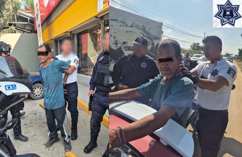 Logra Policía Municipal de Xoxo captura de asaltante de Oxxo’s