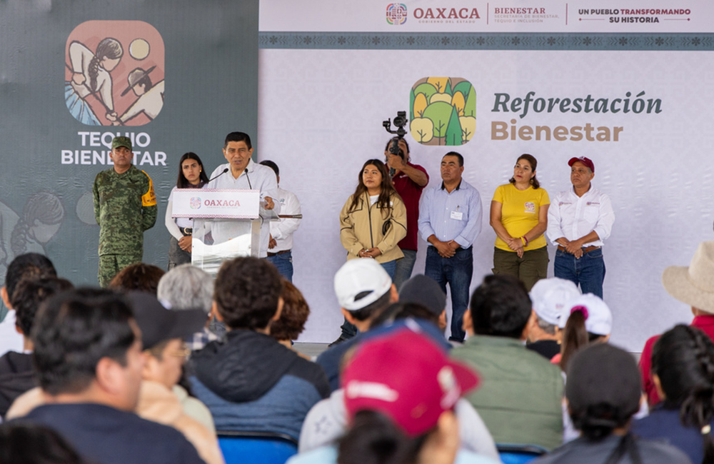 Mega Tequio de Reforestación Bienestar