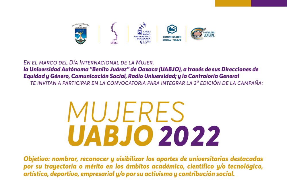 Mujeres UABJO 2022