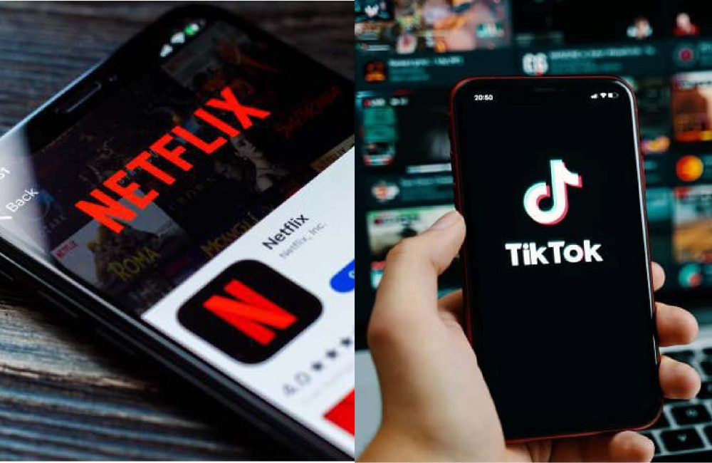 Netflix y Tik Tok