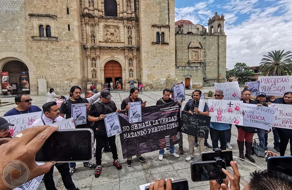 Protesta Periodistas Oaxaca 01