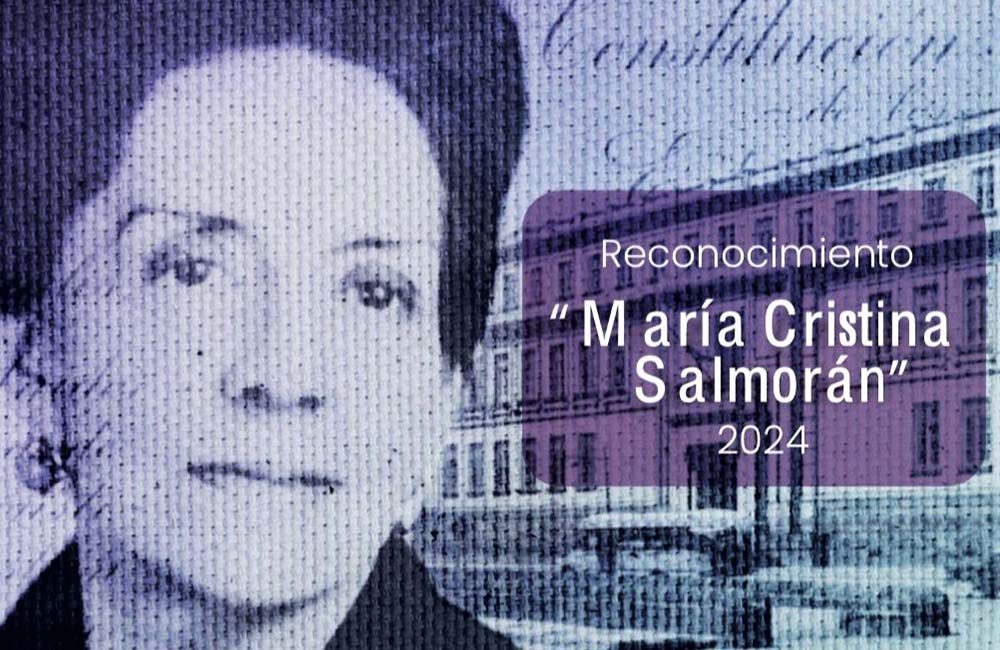 Reconocimiento María Cristina Salmorán